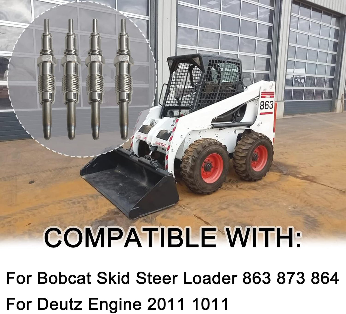 Bujía precalentamiento comp Deutz Bobcat 864 873 863