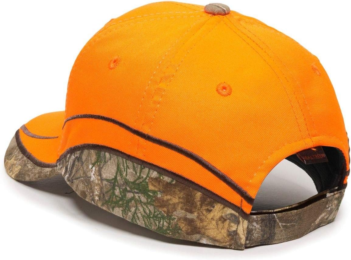 Sombrero personalizado con texto bordado ajustable curvo