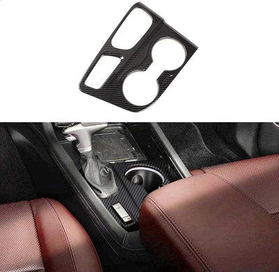 Moldura palanca cambios Dodge Durango 21-22 fibra carbono
