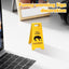 Señal precaución vómito perro decoración 3d mesa