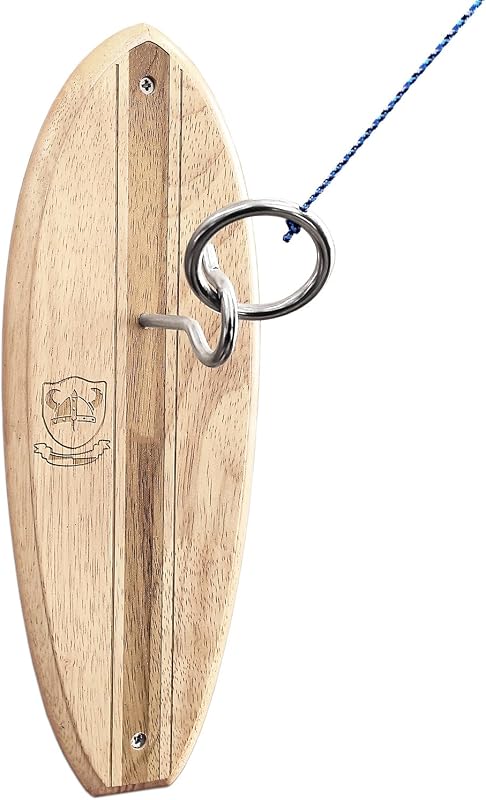 Kit columpio juego gancho anillo acero inox cuerda poliéster