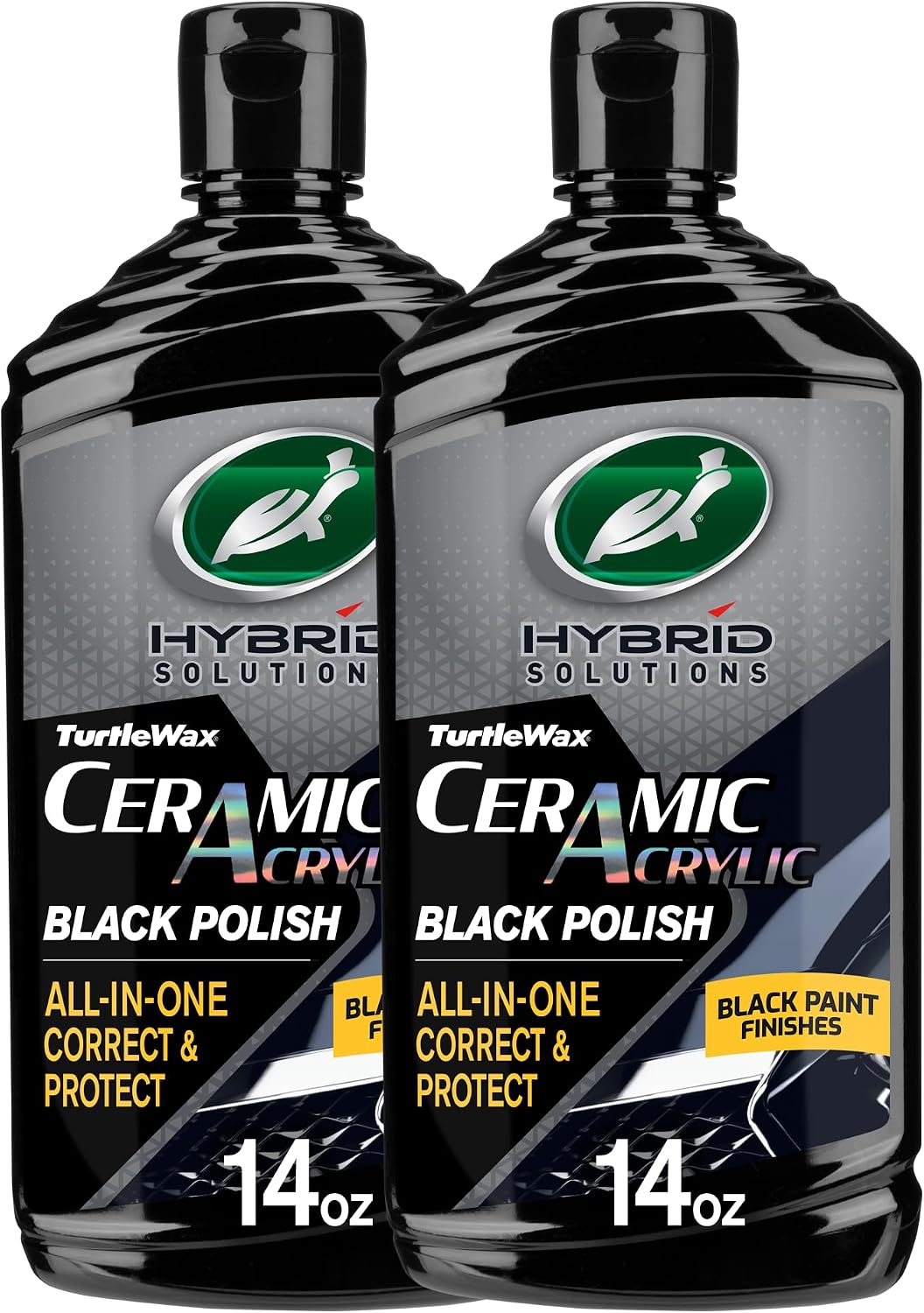 Pulimento cerámico para coches negros brillo profundo