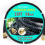 Manguera riego 25ft 5/8pulg conector latón resistente