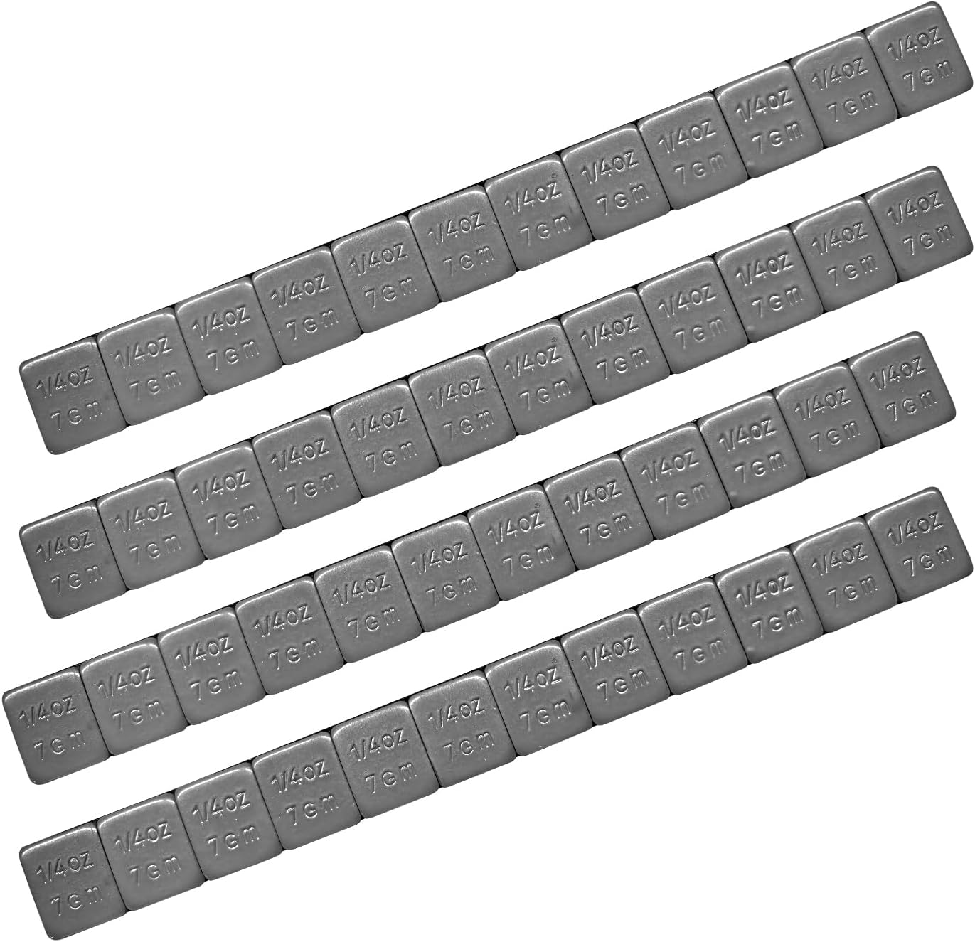 48 Pzas Pesas Rueda 0.25oz Cinta Adhesiva Neumáticos Bajo