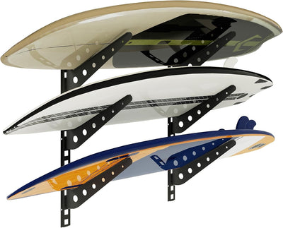 Estante pared surf 2/3/4/6 ajustable para casa y garaje