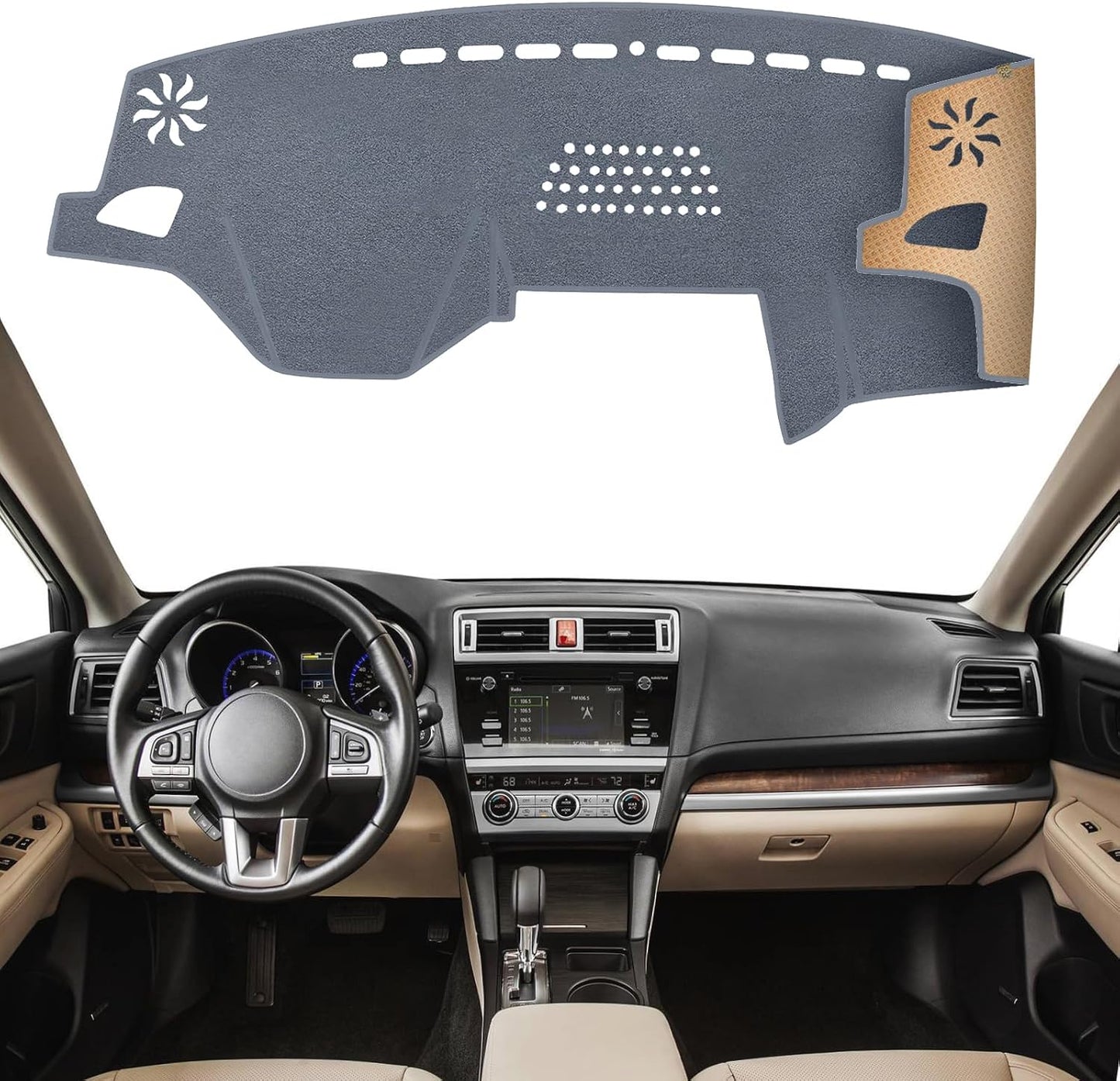 Alfombrilla antiderrap salpicadero Subaru Outback 15-19
