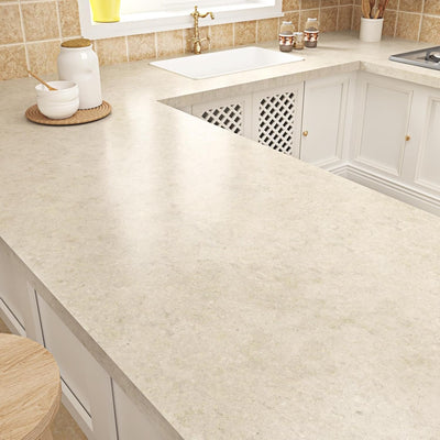 Papel adhesivo granito beige impermeable autoadhesivo 15.8x80pulg