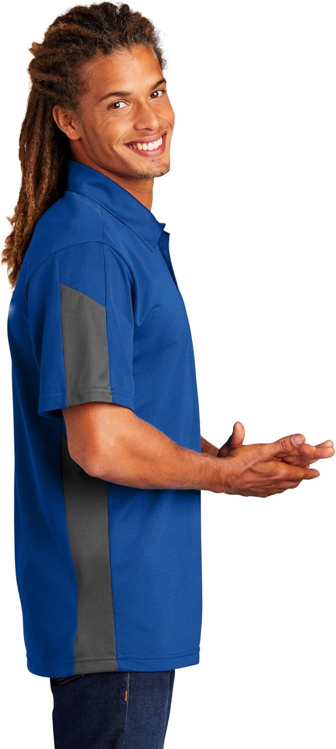 Polo Unisex Colorblock Manga Corta para Hombre y Mujer
