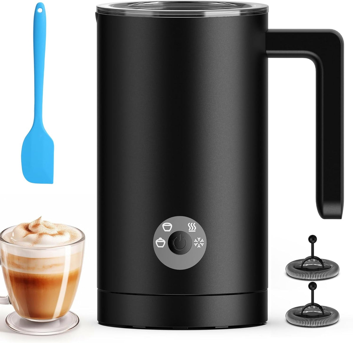 Espumador de leche eléctrico 4en1 para café