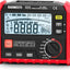 Megohmmetro con prueba de voltaje CA/CC hasta 100 GΩ
