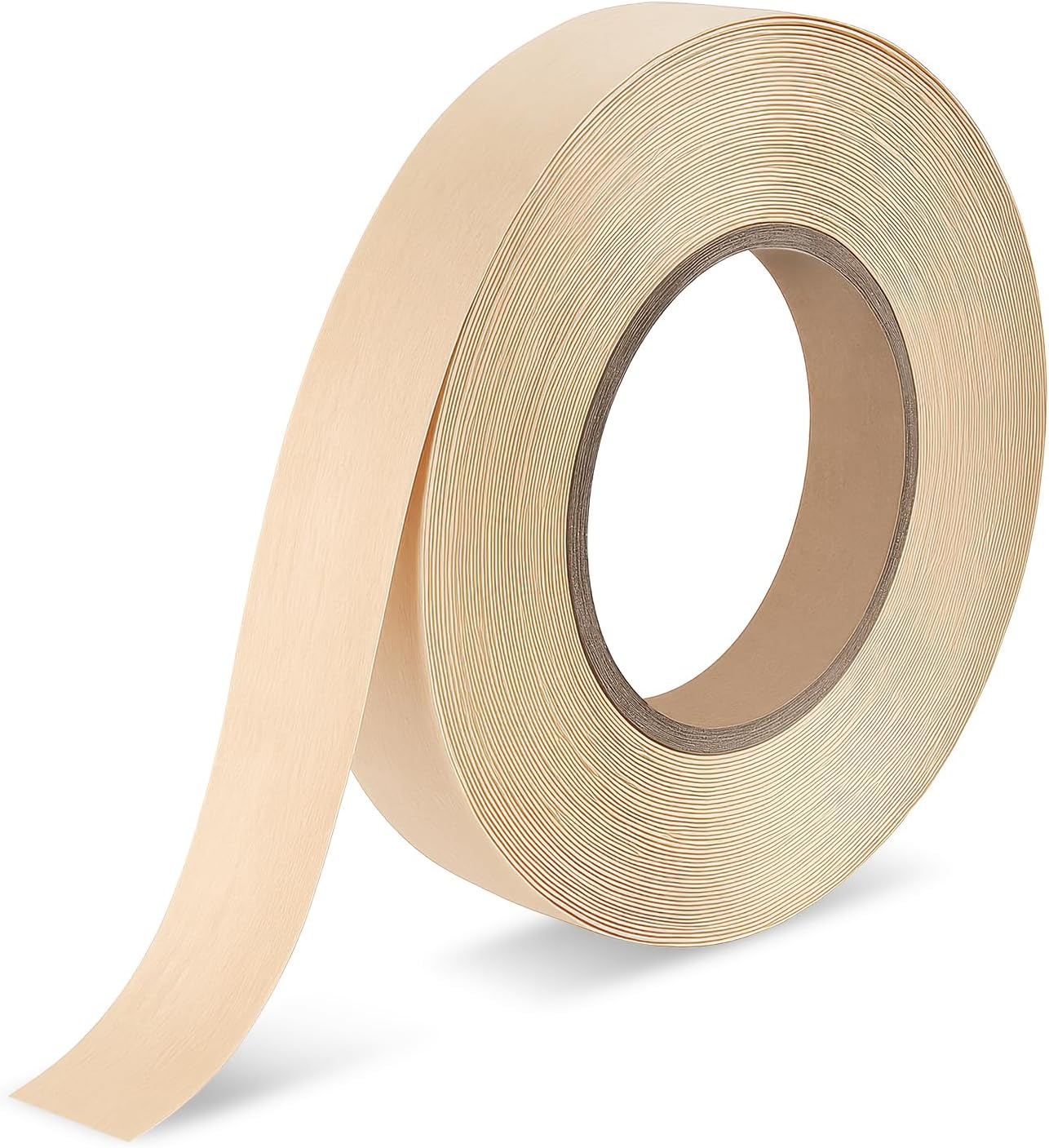 Cinta borde abedul 3/4pulg x50ft termoadhesiva para muebles