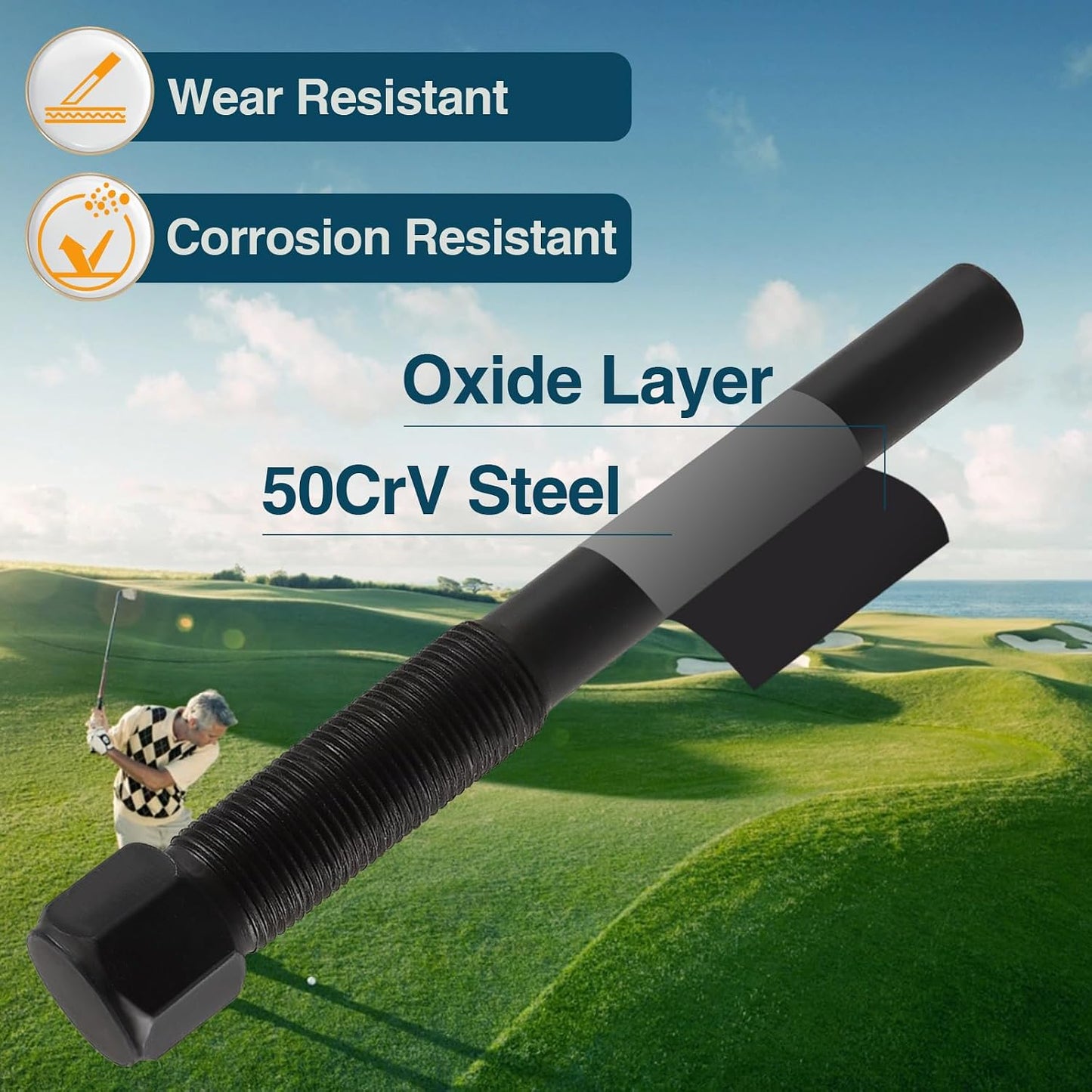 Extractor embrague carrito golf comp E-Z-GO 4 y 2 ciclos