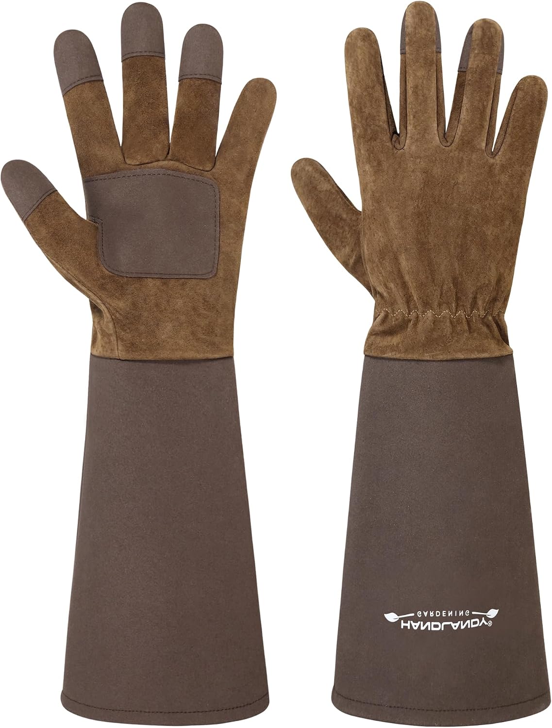 Guantes jardinería cuero antiderrap para mujer y hombre