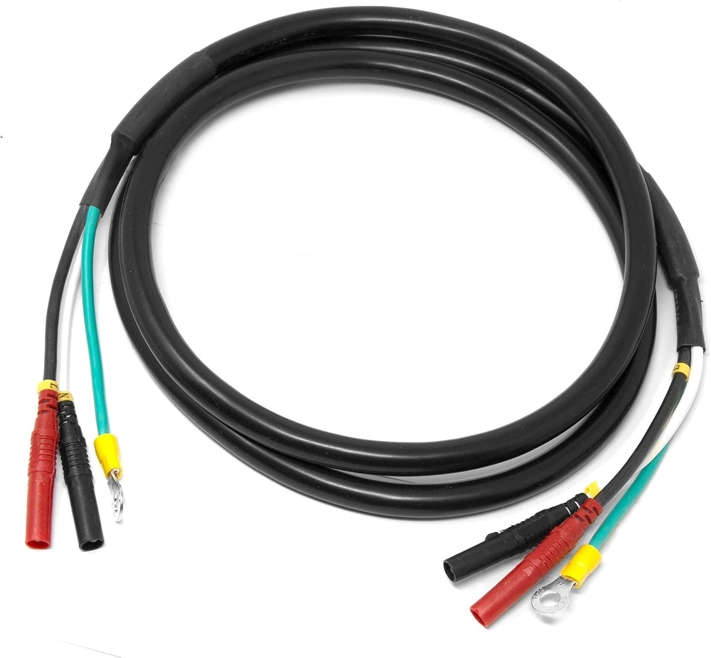 Cable paralelo 25A 3000W para generadores inversores Negro