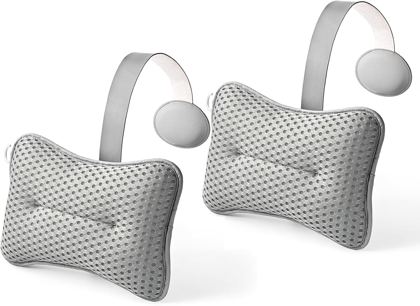 2 Almohadas Bañera Spa Tumbona Respaldo Universal Ajustable