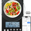 Báscula alimentos con calculadora nutricional 11lb para fitness