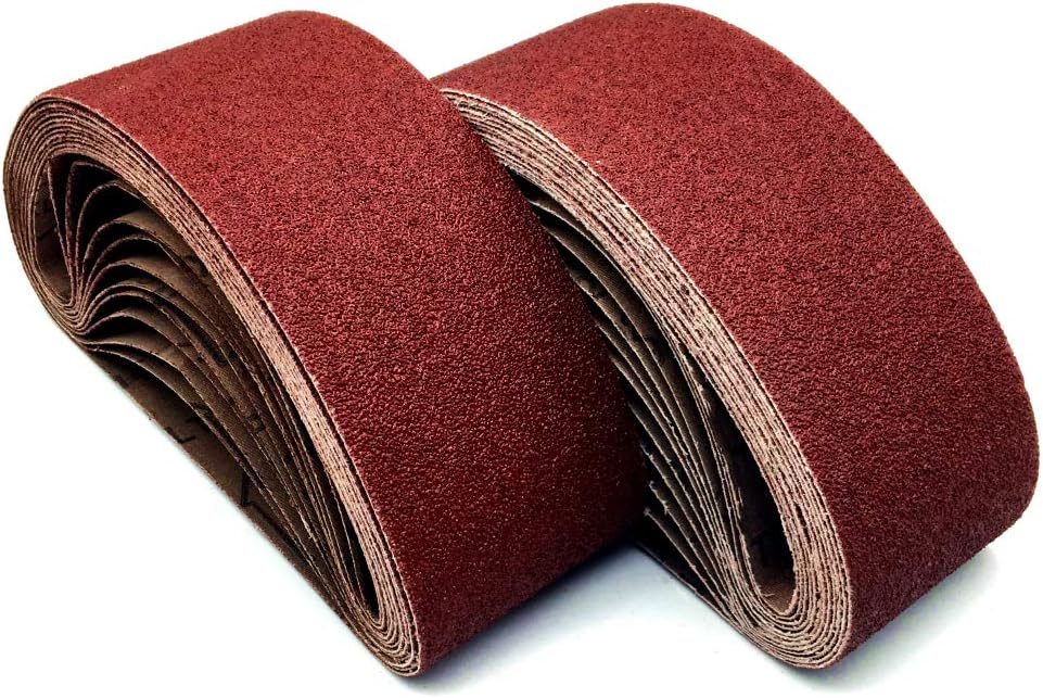 Cinturones lijado 3x18pulg grano 60 pack 24