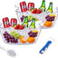 2 Cubos Hielo Acrílico 5.5L con Cuchara y Abridor Botella Vino