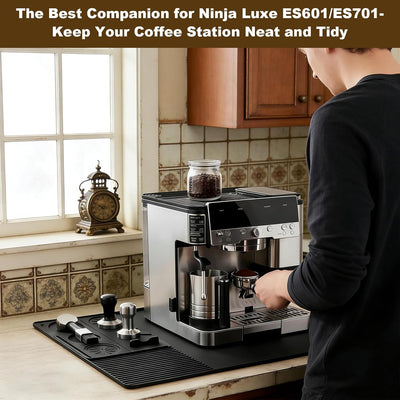 Alfombrilla silicón 3en1 para cafetera Ninja Luxe 24x16pulg