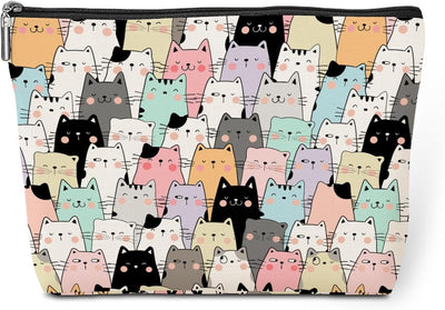 Bolsa maquillaje gato regalo mujer dueña mascota