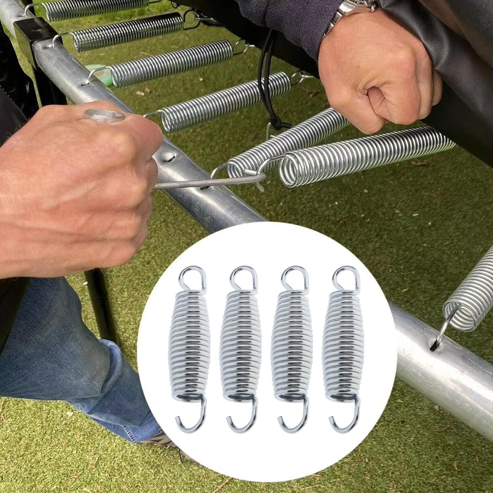 6 Resortes Trampolín 5.5pulg Acero Inox Al Aire Libre