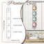 Soporte pared tazas y platos 36x5 4 niveles vertical