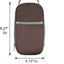 Bolsa almacenamiento portátil apertura lateral duradera
