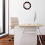 Reloj para Pared de 12 Pulg en Madera de Caoba
