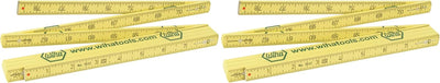 Regla plegable métrica Maxiflex 2 pzas