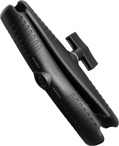 Brazo doble enchufe aluminio 9.1" comp soporte RAM