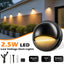 Kit luces LED IP67 con sensor y temporizador 8 pzas