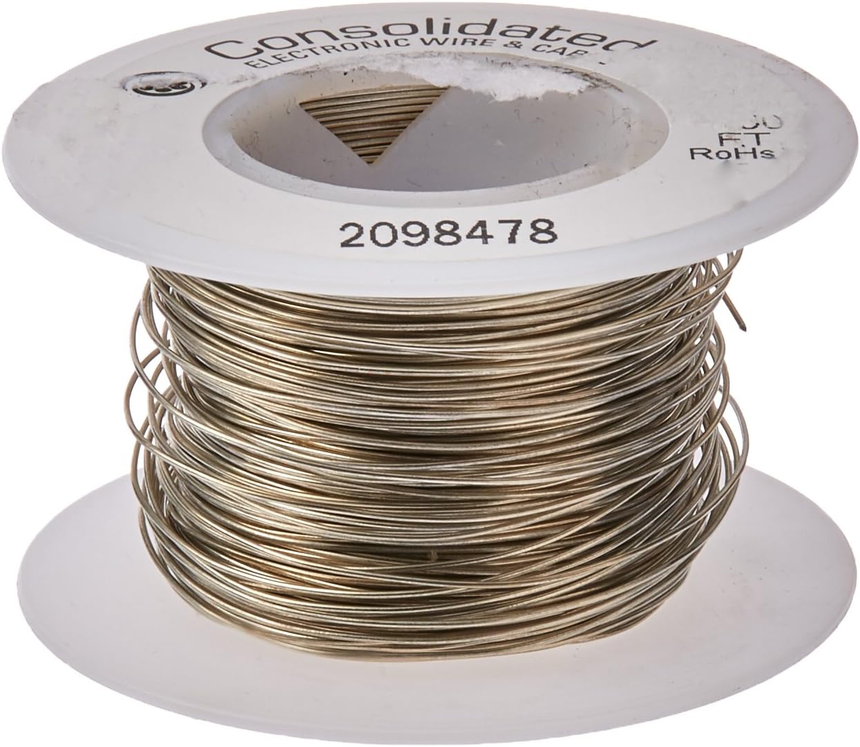 Cable conexión 24 AWG barra cobre estañado 100pies