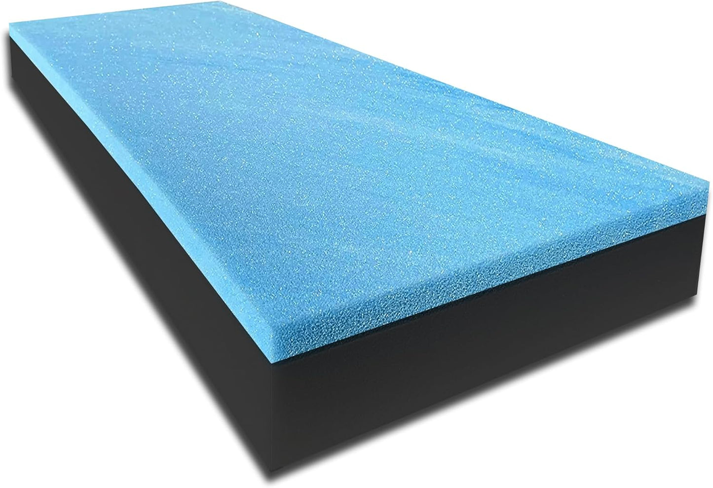 Colchón espuma viscoelástica gel 6pulg sin funda