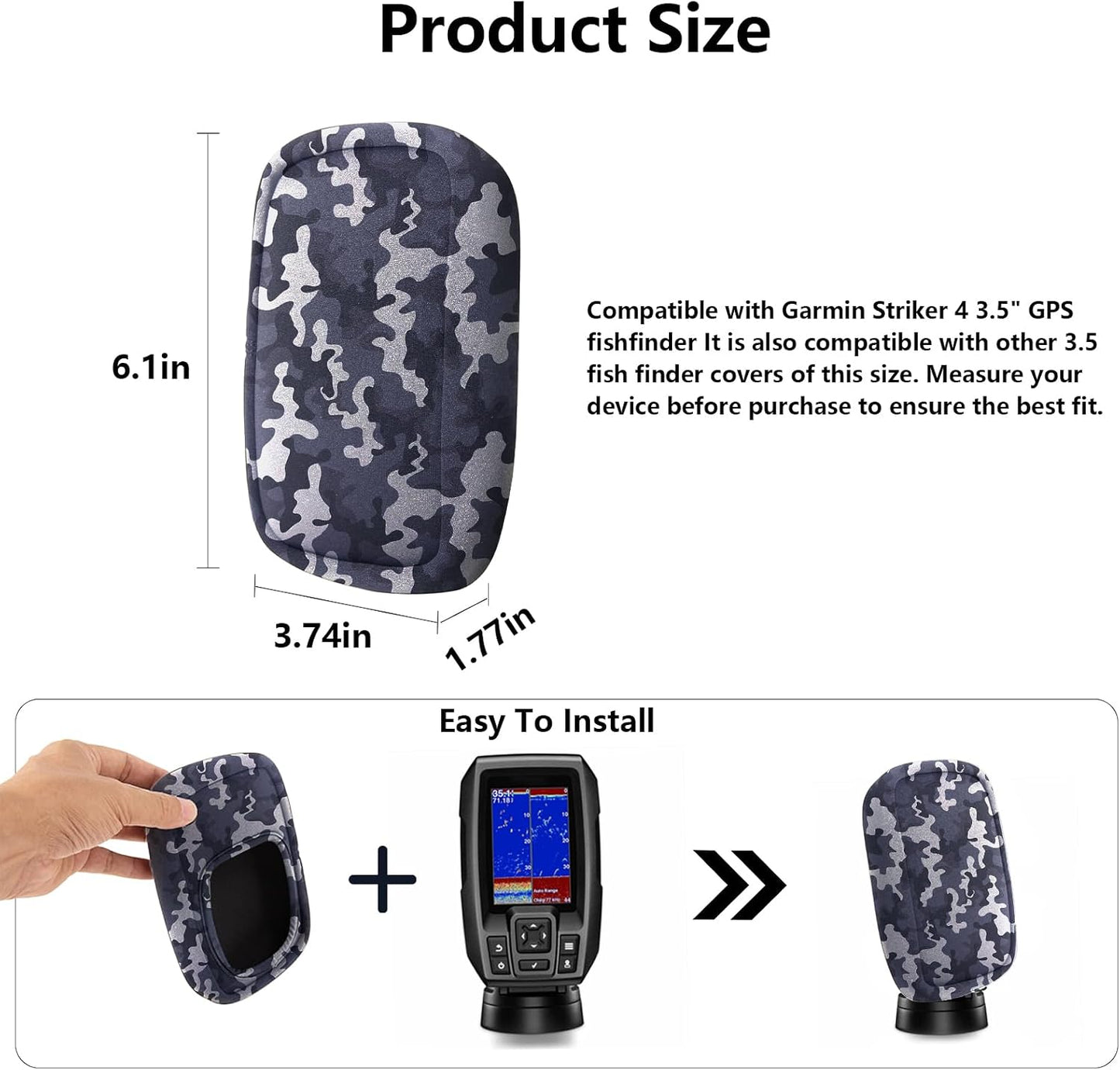 Funda neopreno Striker 4 protege pantalla y dispositivo azul