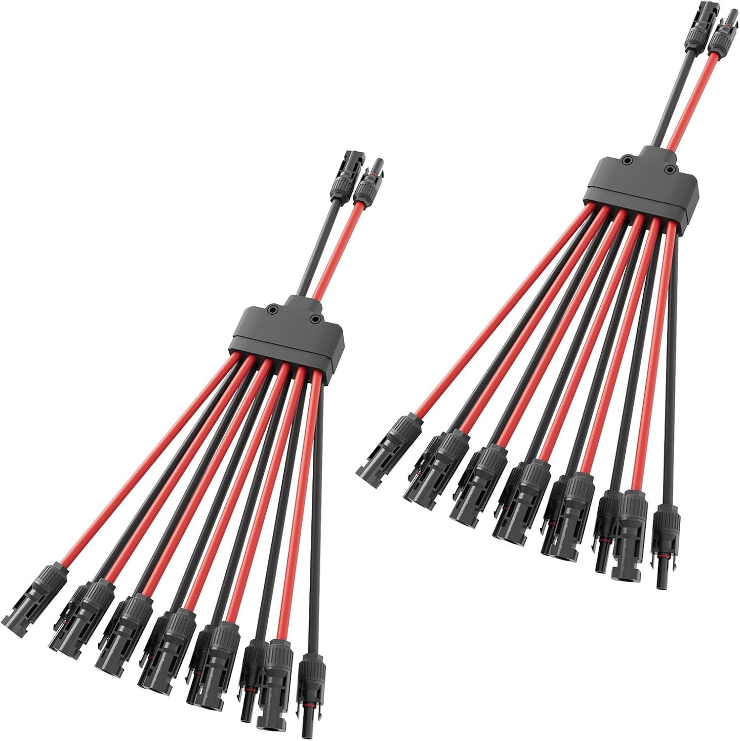 Conector panel solar 12 a 2 conectores Y impermeable 2uds