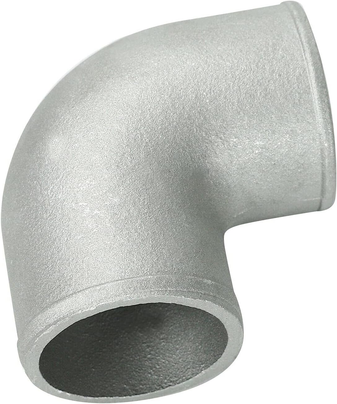 Tubo codo aluminio 90 grados 2-4"