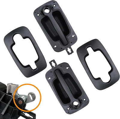 Manija puerta exterior bisel negro comp ProStar