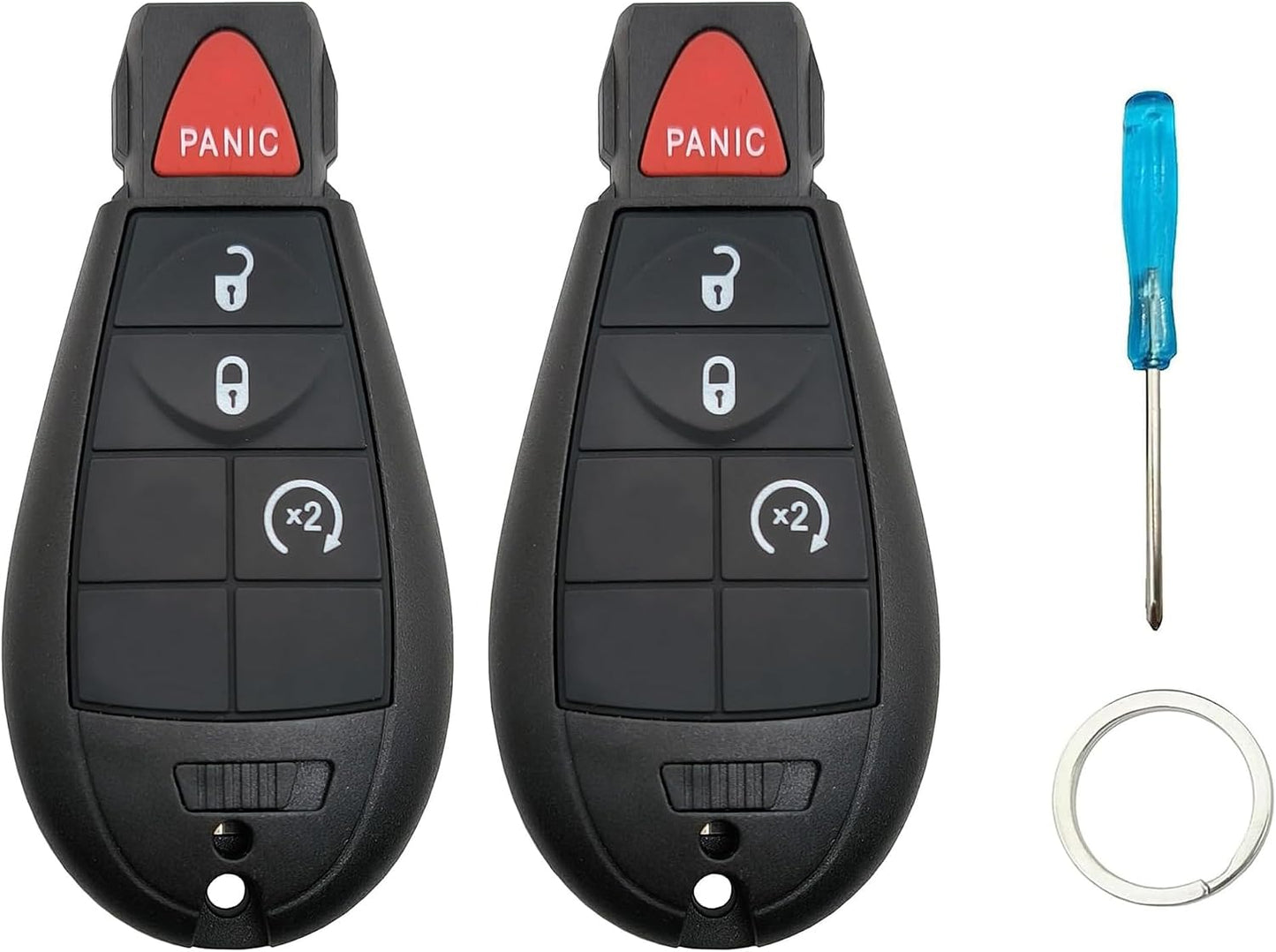 Funda llavero Dodge Ram 2018 control remoto 4 botones