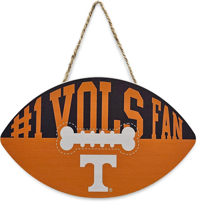 Letrero deportivo Tennessee Volunteers hueso perro