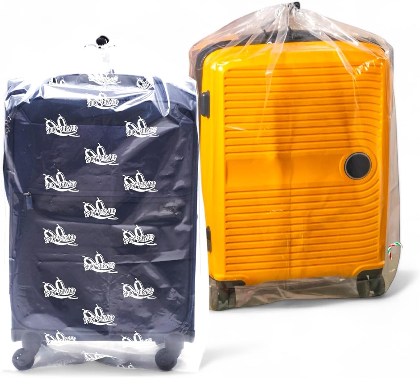 2 Pzas Bolsas Plástico con Cordón para Almacenar Hogar