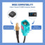 Adaptador Fakra Z hembra a SMB macho 8" coche Sirius XM