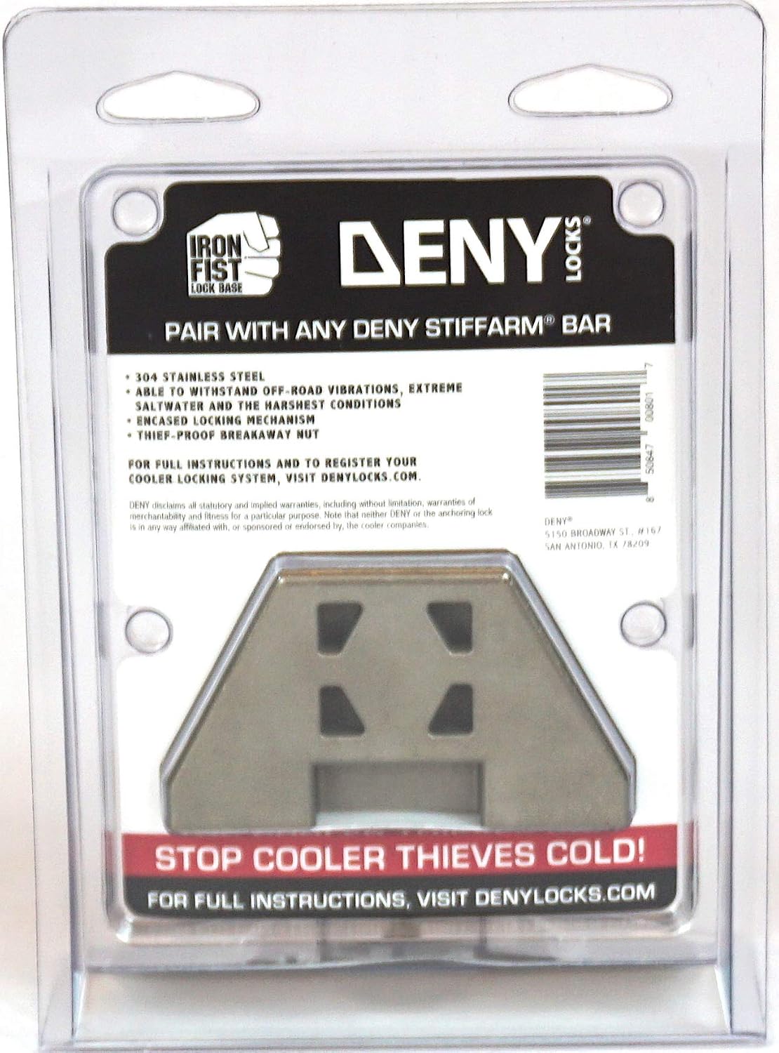 Base bloqueo seguridad para refrigerador