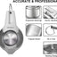 Set 7 Tazas Medidoras Acero Inox con Marcas Claras