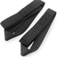 Extensión amarre con gancho 12" negro pack 4