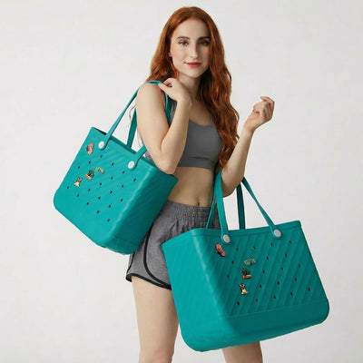 Bolsa goma mujer impermeable para playa viajes piscina