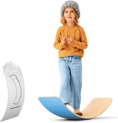Tabla equilibrio madera para niños balancín set imaginación