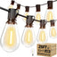 Guirnalda luces exteriores 25pies 13 bombillas IP65 LED blancas