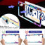 2 Pzas Marco Placa Matrícula Acero Inox Floral Abstracta