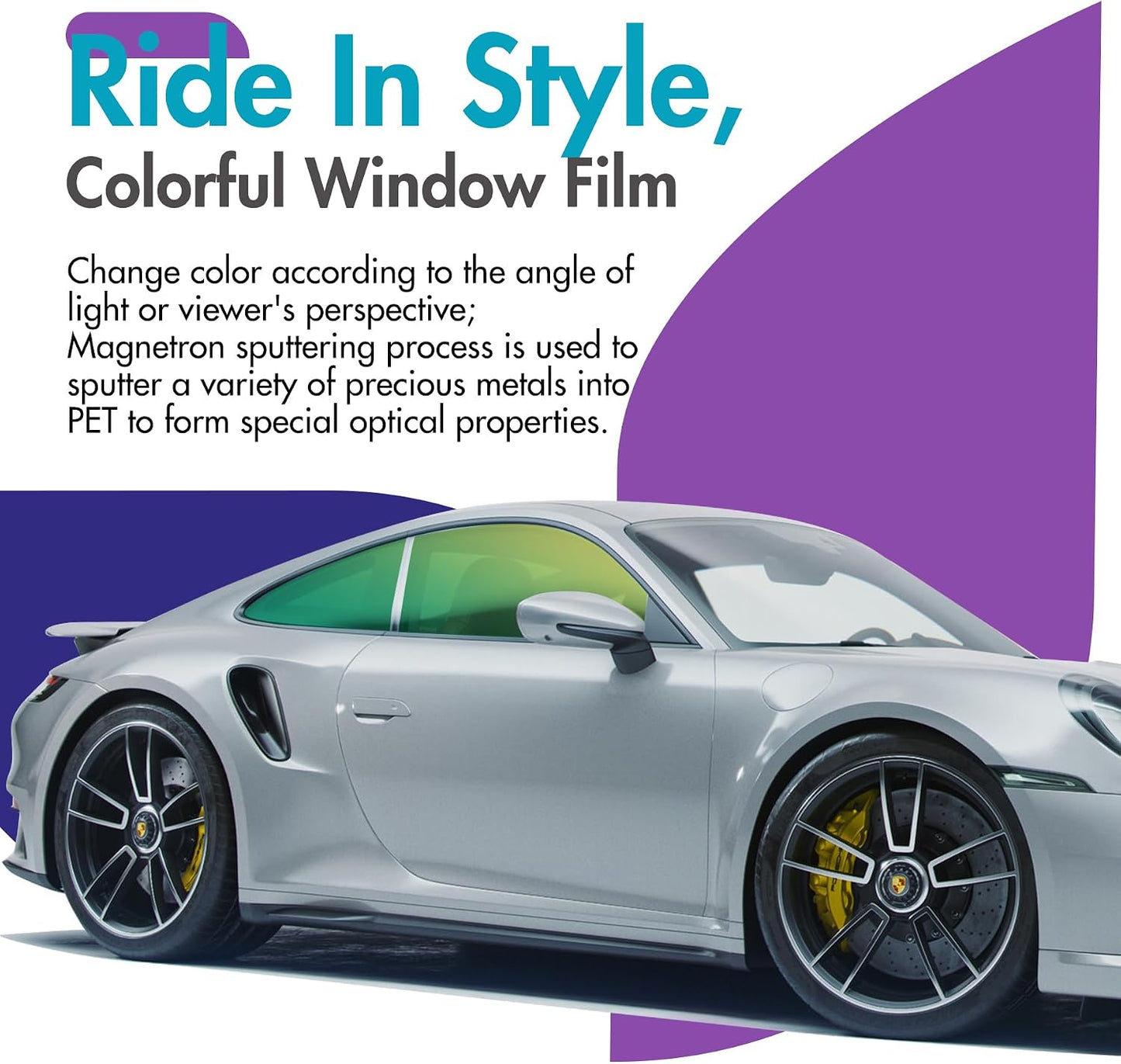Película ventanas auto 60% VLT 99% UV infrarrojos bloqueo calor