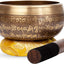 Set Cuencos Cantores Tibetanos Bronce 5pulg Sonido Curativo